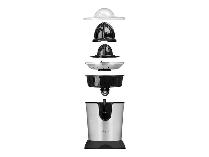 Argon Presse-agrumes 85W Noir Acier Inoxydable 350 ml 21,2x26,2x19 cm (Set de 6) Argon Presse-agrumes 85W Noir Acier Inoxydable 350 ml 21,2x26,2x19 cm (Set de 6)