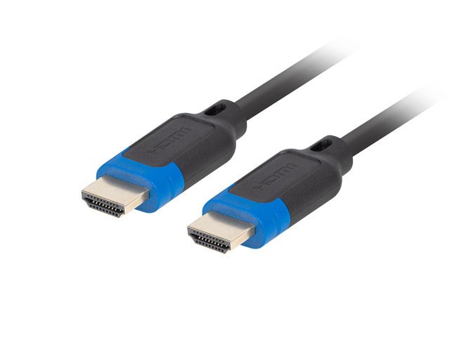 Lanberg Câble HDMI 2.1 mâle-mâle 1,8 m 8K 48 Gb/s Ethernet HDR eARC VRR