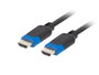 Lanberg Câble HDMI 2.1 mâle-mâle 1,8 m 8K 48 Gb/s Ethernet HDR eARC VRR