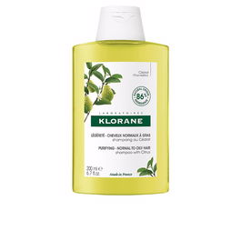 Klorane Shampoing Léger au Citron pour Cheveux Normaux à Gras 200 ml