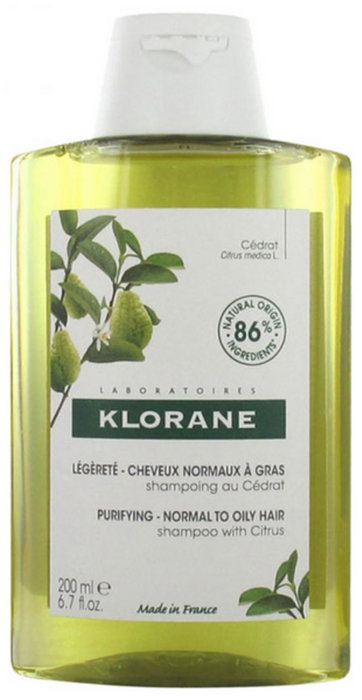 Klorane Shampooing Léger au Citron 200 ml Klorane Shampooing Léger au Citron 200 ml
