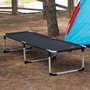 Color Baby - Lit de pliage en acier pour plage ou jardin, pliable, dimensions 186 x 58 x 35 cm