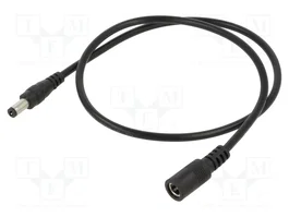 POS Câble d'alimentation DC 5,5/2,1 ovale 0,5m