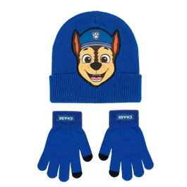 Cerdá Ensemble de bonnet et gants Chase Patrulla Canina Paw Patrol Bleu