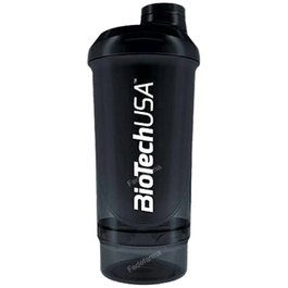 BIOTECHUSA WAVE+ COMPACT SHAKER 500ML (+150ML) PANTHER BLACK