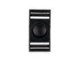Innspiro Lot de 3 Boucles Doubles en Plastique Noir 25 mm
