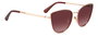 Kate Spade STACI-G-S-AU2F63X Lunettes de soleil rose et rouge