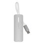Hub USB Linq Byelements LQ49031 Blanc Gris