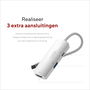 Hub USB Linq Byelements LQ49031 Blanc Gris
