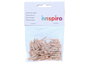 Innspiro Mini pinces en bois naturel 25x3mm, 45 unités