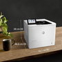HP LaserJet Enterprise M612dn - Imprimante Laser Professionnelle Noir et Blanc 75 ppm, WiFi, Impression Recto Verso Automatique, Sécurité Dynamique HP JetIntelligence, Format A4