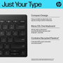 HP 355 Compact Multi Swiss Clavier sans fil Noir