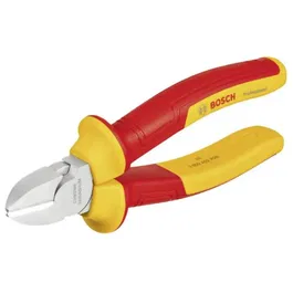 Bosch Pince coupante diagonale VDE 160 mm professionnelle pour fils et clous - Outil conforme aux prescriptions légales