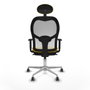 Piqueras y Crespo Chaise de Bureau Jorquera 1D086G1 Jaune