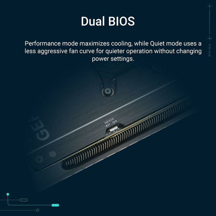 Asus NVIDIA GeForce RTX 5070 Ti 16 GB GDDR6/GDDR6X PRIME-RTX5070TI-O16G Noir