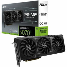 Asus NVIDIA GeForce RTX 5070 Ti 16 GB GDDR6/GDDR6X PRIME-RTX5070TI-O16G Noir