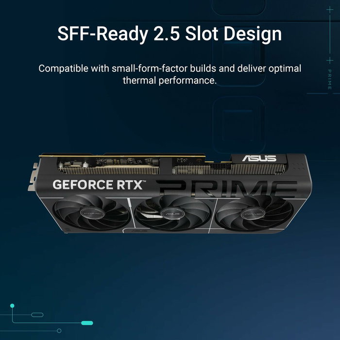 Asus NVIDIA GeForce RTX 5070 Ti 16 GB GDDR6/GDDR6X PRIME-RTX5070TI-O16G Noir