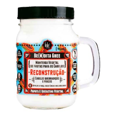 Lola Cosmetics BE(M)DITA GHEE Masque reconstructeur papaye et kératine végétale 350 g