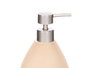 Berilo Dosificateur Ovalé Beige Rayures 10x17x10 cm Polirésine (Set de 12)