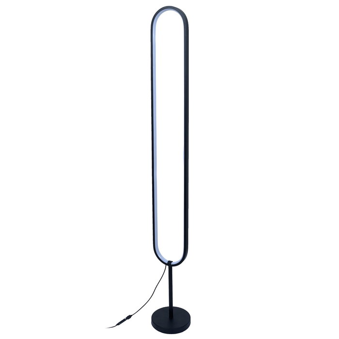 Home Deco Factory Lampe de pied LED ovale H.115 cm Home Deco Factory Lampe de pied LED ovale H.115 cm