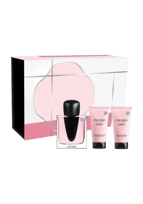 Shiseido Coffret Ginza Eau De Parfum, Lotion Corps et Crème Mains Shiseido Coffret Ginza Eau De Parfum, Lotion Corps et Crème Mains