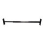 Mottez Barre de sécurité extensible 55 - 103 cm, Noir