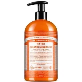 Dr. Bronner's Savon au Sucre Arbre à Thé 710ml