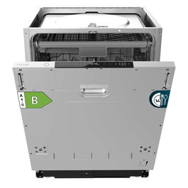 Cecotec Lave-Vaisselle Intégrable Aguazero 8001 Full BI B 14 Couvert Blanc 60 cm