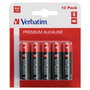 Verbatim Piles alcalines AA 1,5V, 10 Pcs