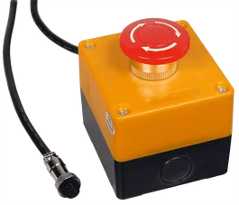 ALGAMLIGHT Bouton d'arrêt d'urgence avec enclenchement pour Spectrum - 5M Algamlight