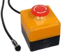 ALGAMLIGHT Bouton d'arrêt d'urgence avec enclenchement pour Spectrum - 5M Algamlight