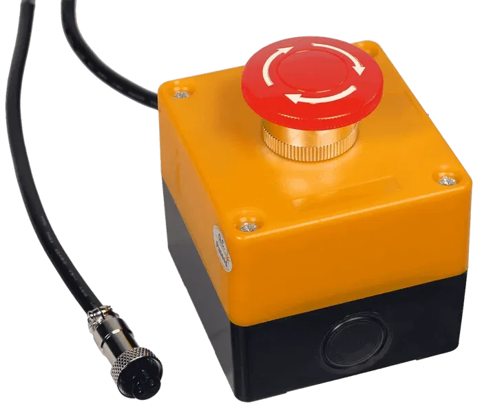 ALGAMLIGHT Bouton d'arrêt d'urgence avec enclenchement pour Spectrum - 5M Algamlight