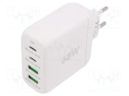 GOOBAY Chargeur USB blanc série GOOBAY USB avec technologie GaN
