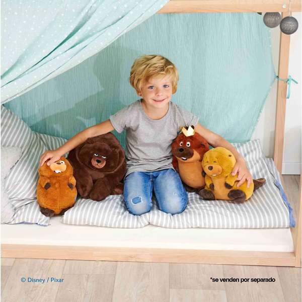 Smoby Peluche Hoppers Castor Loaf 22cm - Peluche en peluche de castor - Poliéster - 22 cm