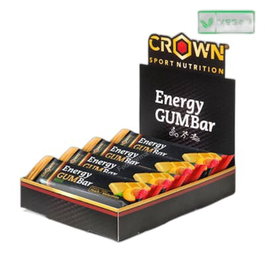 CROWN SPORT NUTRITION ENERGY GUM BAR MELOCOTON 30 G