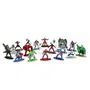 Simba.Dickie.Group Marvel - Coffret de 20 figurines en métal (4 cm) - Personnages Avengers, Hulk, Iron Man, Spider-Man, Loki, Groot