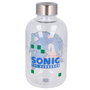 STOR - Bouteille en cristal Sonic The Hedgehog 620ml sans BPA avec bouchon étanche