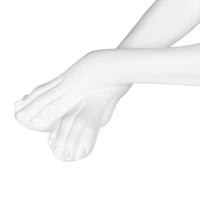 BigBuy Home Figurine Décorative Chien Blanc 18 x 12,5 x 37 cm BigBuy Home Figurine Décorative Chien Blanc 18 x 12,5 x 37 cm