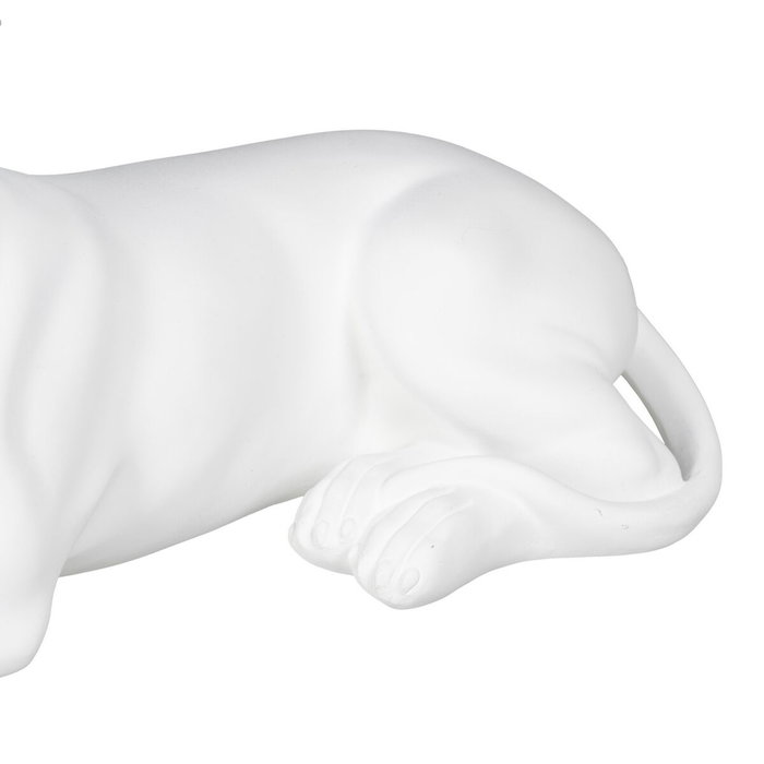 BigBuy Home Figurine Décorative Chien Blanc 18 x 12,5 x 37 cm BigBuy Home Figurine Décorative Chien Blanc 18 x 12,5 x 37 cm