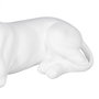 BigBuy Home Figurine Décorative Chien Blanc 18 x 12,5 x 37 cm