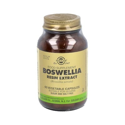 SOLGAR Boswellia Extracto de Resina 60 capsules végétales SOLGAR Boswellia Extracto de Resina 60 capsules végétales