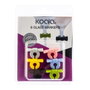 Koala Set 6 Marqueurs Silicone Eco Friendly 3x1,8x2 cm Multicolor