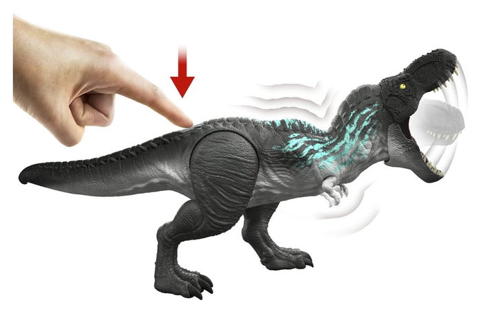 Mattel Jurassic World T-Rex - Figurine Dinosaure avec Effets Dynamiques
