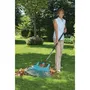 Gardena Balai à gazon 2 en 1 XXL Combisystem - Plastique renforcé, tube aluminium, 77 cm, 32 dents - Compatible manches Combisystem