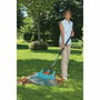 Gardena Balai à gazon 2 en 1 XXL Combisystem - Plastique renforcé, tube aluminium, 77 cm, 32 dents - Compatible manches Combisystem