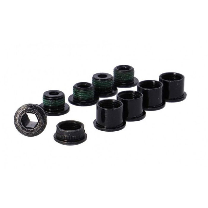 Sram Kit de 5 vis de plateau RED Quark en acier noir Sram Kit de 5 vis de plateau RED Quark en acier noir