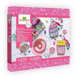 Sycomore Coffret bijoux créatifs - Bijoux de Sacs Shake Cards Délices