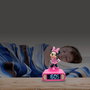 Lexibook - Réveil lumineux Disney Minnie avec veilleuse tactile, 6 mélodies, volume ajustable et fonction snooze - Modèle RL800MN