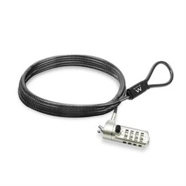 Ewent EW1243 Câble de sécurité avec combinaison à 4 chiffres