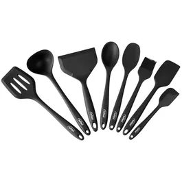 Inoxibar Set d'ustensiles de cuisine - Lot de 8 en silicone sans BPA